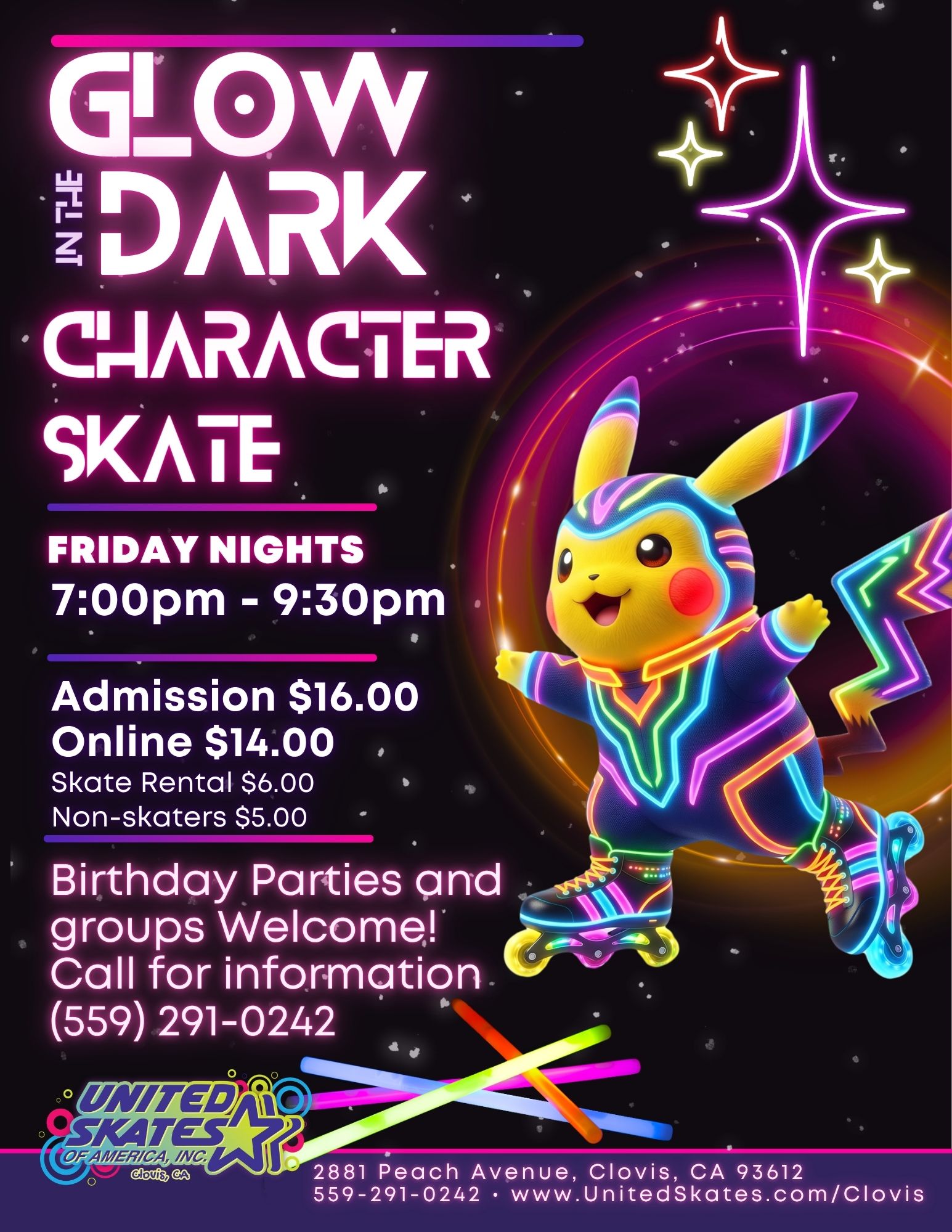 Copy of End of Summer Camp Glow Party Flyer (4)