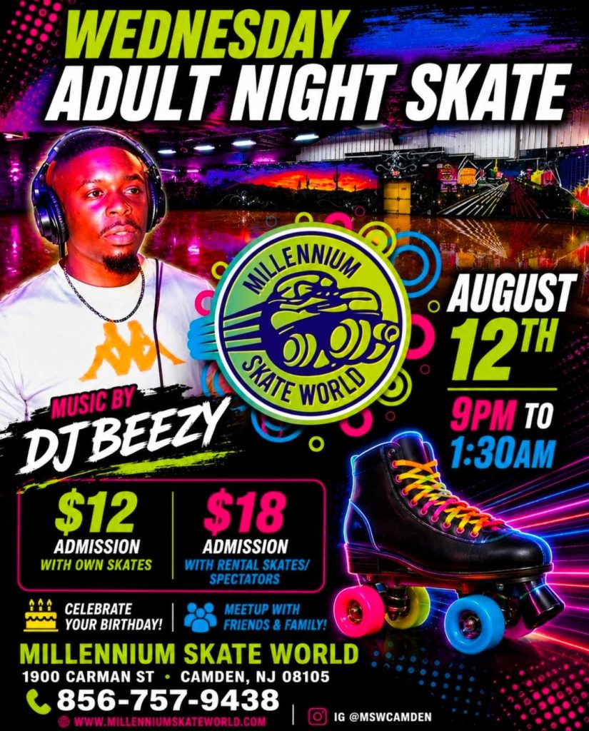 Wed Adult night skate