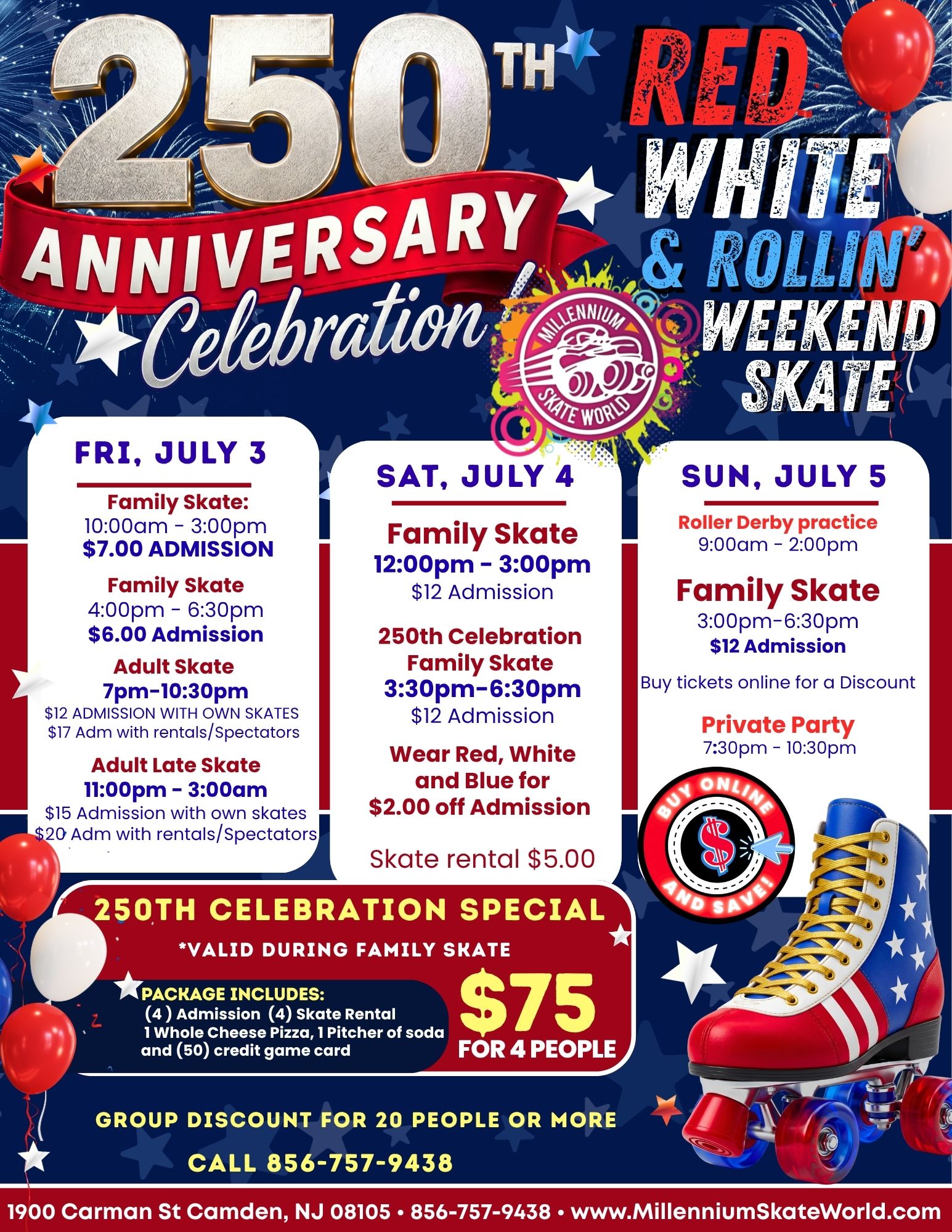 250th 4th of july