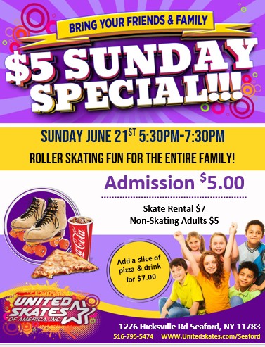 Fathers day $5 skate