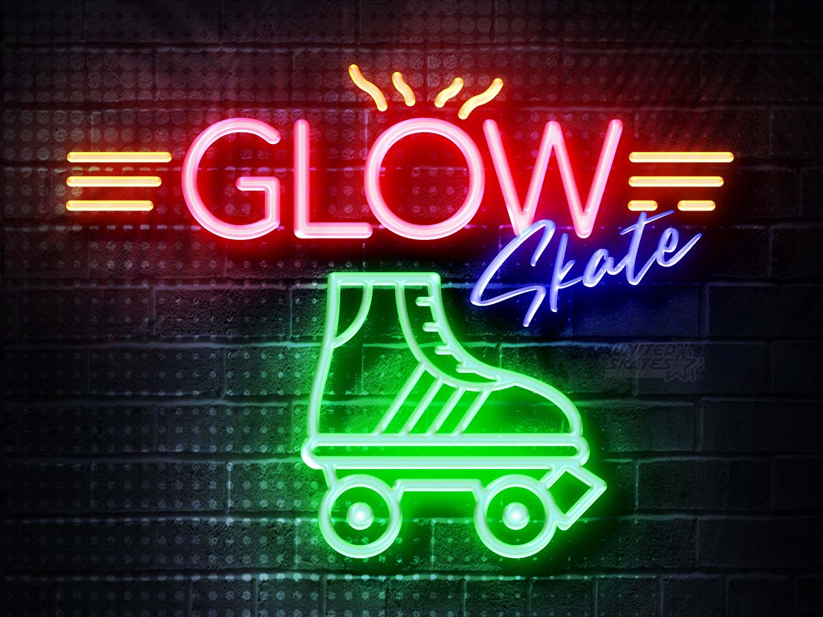 Glow Skate at Skate World