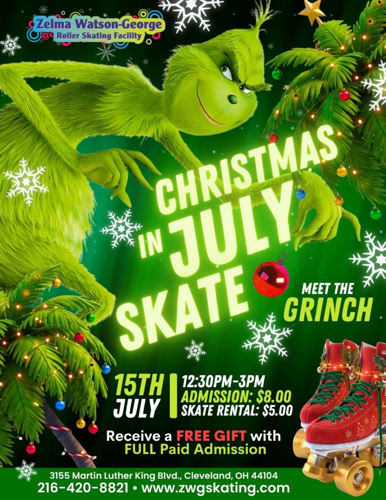 Christmas In July Roller Skate at ZWG