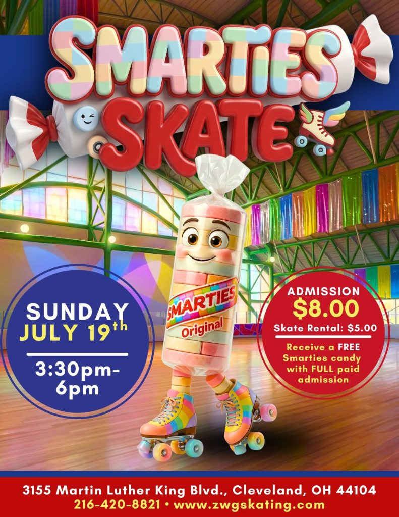 Smarties Roller Skate at ZWG